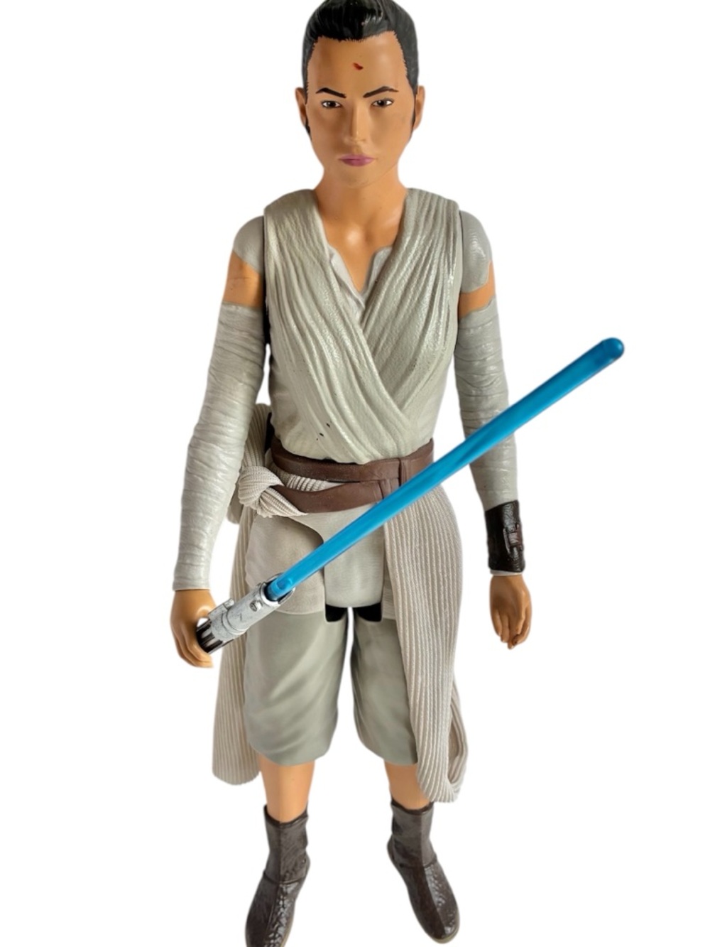 18" STAR WARS Jakks Big Figs Classic Rey Large Figure w/ Special Lightsaber